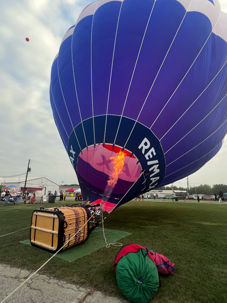 Remax hot air balloon