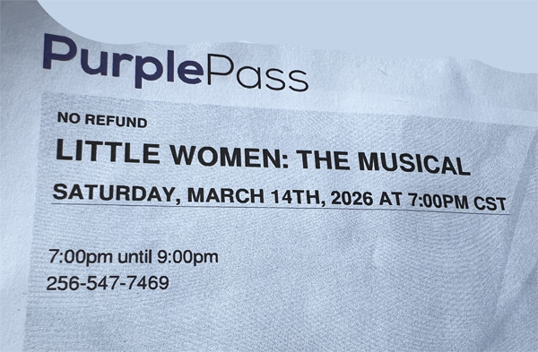 Little Women The Musical sign