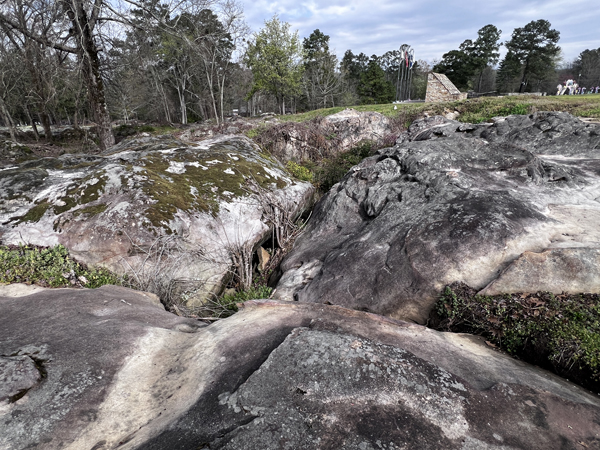 big rocks and big dips