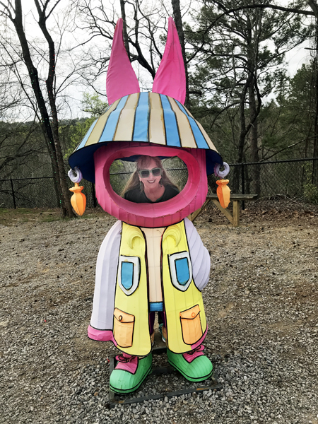 Karen Duquette at the Lantern Festival