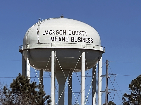 jakson county water tower