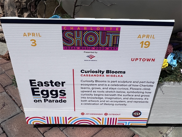 Curiosity Blooms by Cassandra Wiselka  sign