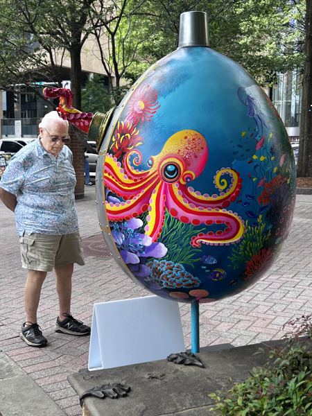 Lee Duquette and the Beneath the Blue egg