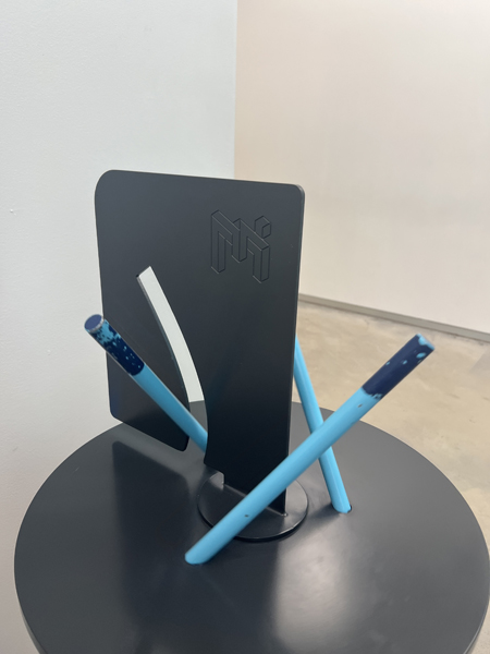 sticks go through the board