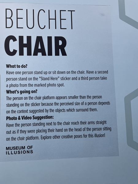 Beuchet Chair sign