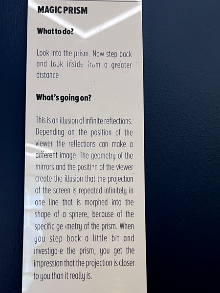 The Magic Prism sign