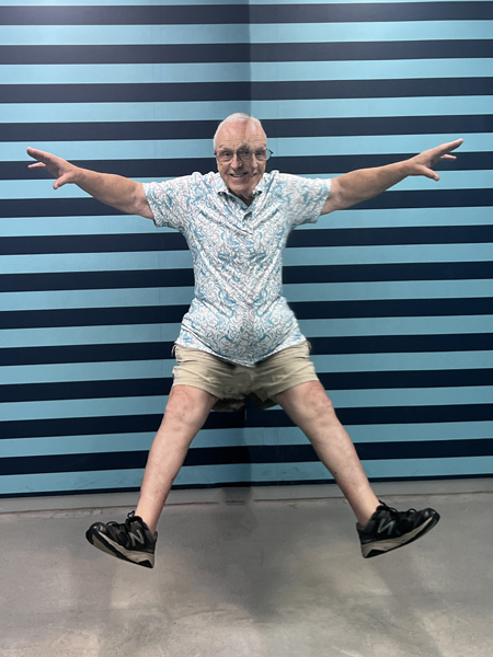 Lee duquette wqith two heads