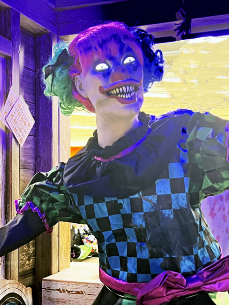 Scary Clown in Monroe, North Carolina