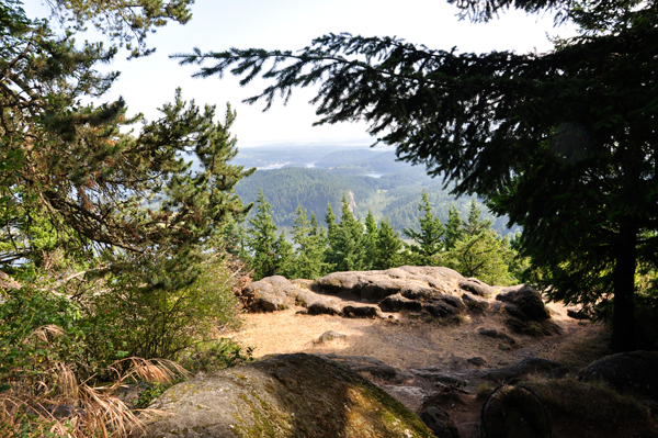 The cliff's edge