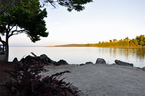 the beach at Ennis Creek