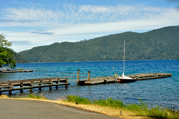 a sailboat