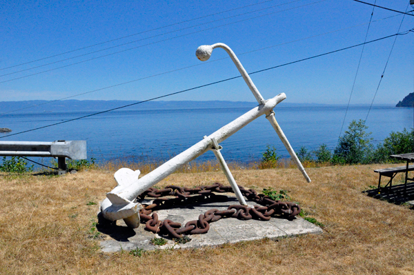 a big anchor