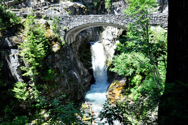 Christine Falls and bridge