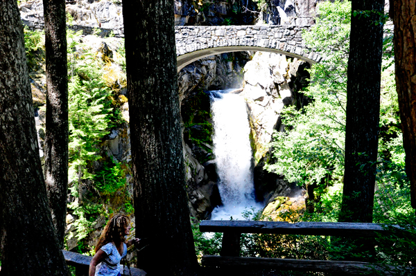 Christine Falls and bridge