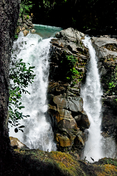 Nooksack Falls at Mount Baker