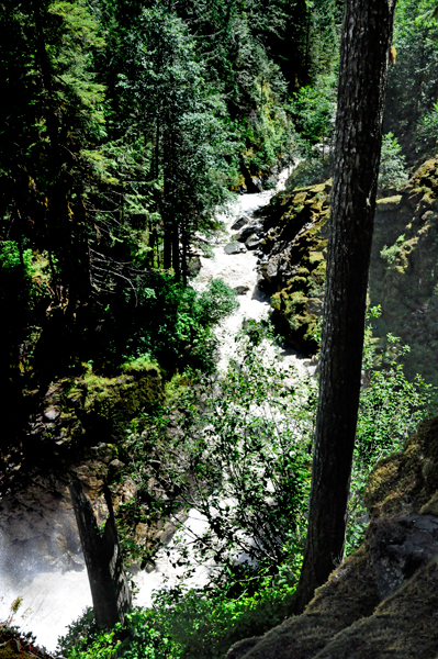 Nooksack Falls at Mount Baker