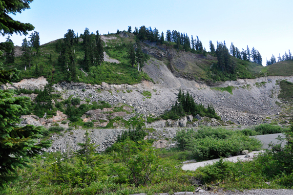 View from the picnic lunch area of the two RV Gypsies