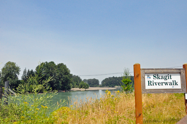Skagit Riverwalk sign