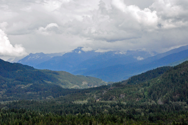 scenery at Whsitler's RV Park