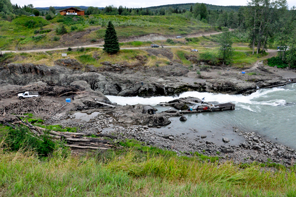 Moricetown Canyon and Bulkley River