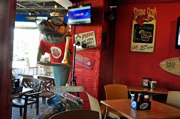 Crabby Bill's dolphin