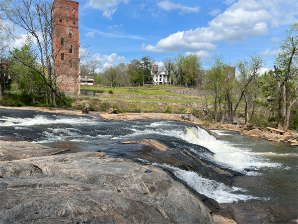 remains of the cotton mill