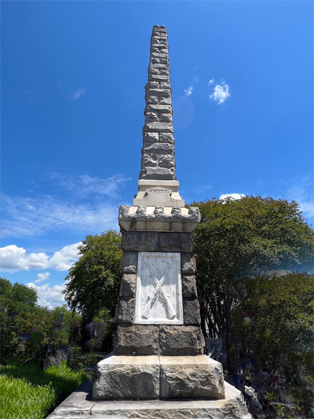 Monument in downtown Chester SC