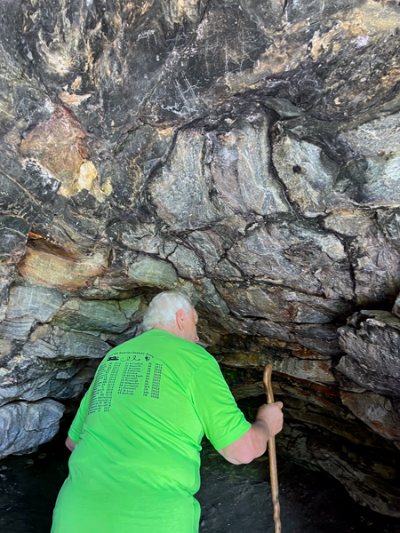 Lee Duquette in  Tory's Den Cave