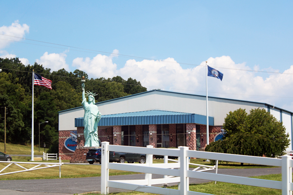 American Celebration on Parade building