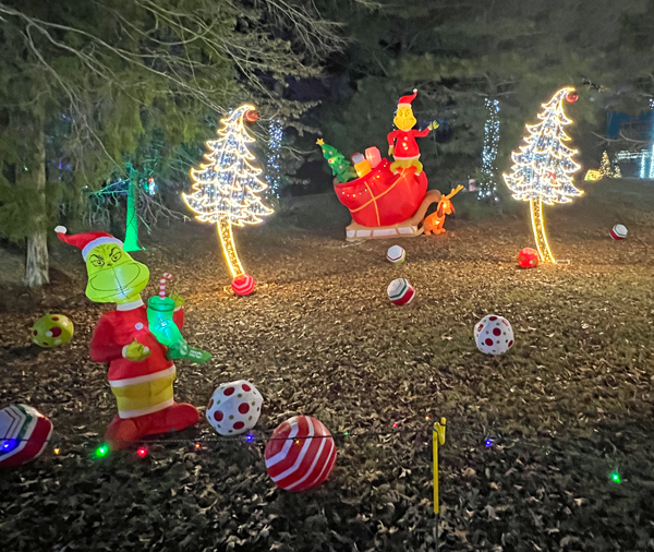 Grinch, lit trees and more