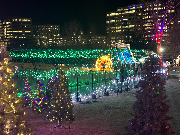 The amazing and ever-changing Tunnel of Lights