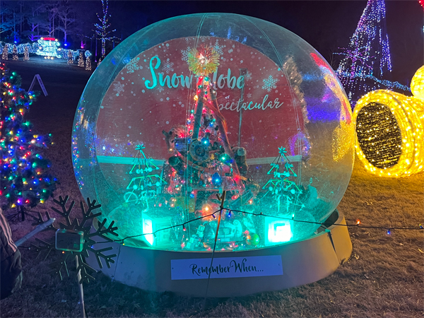 Remember When snow globe