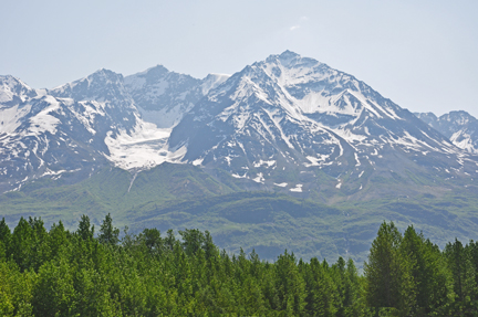 Beautiful scenery near Tiekel River