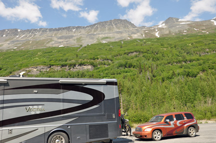 the motorhome of the two RV Gypsies