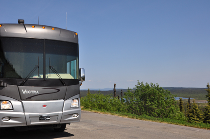 the motorhome of the two RV Gypsies