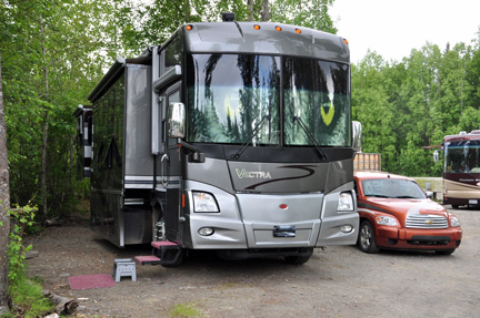 the new yard of of the two RV Gypsies