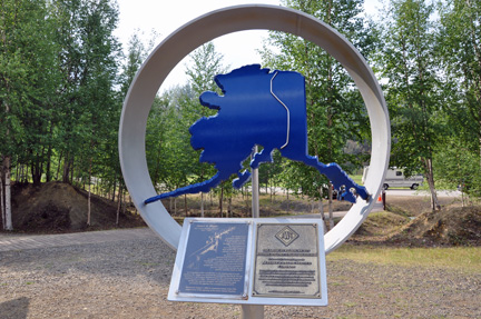map of alaska and pipeline
