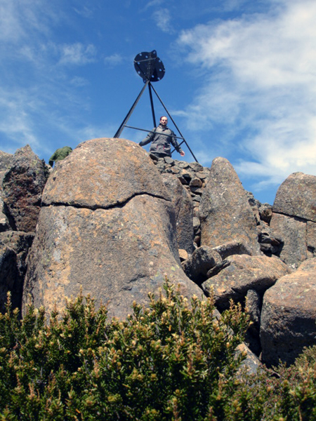 top of Mount Wellington