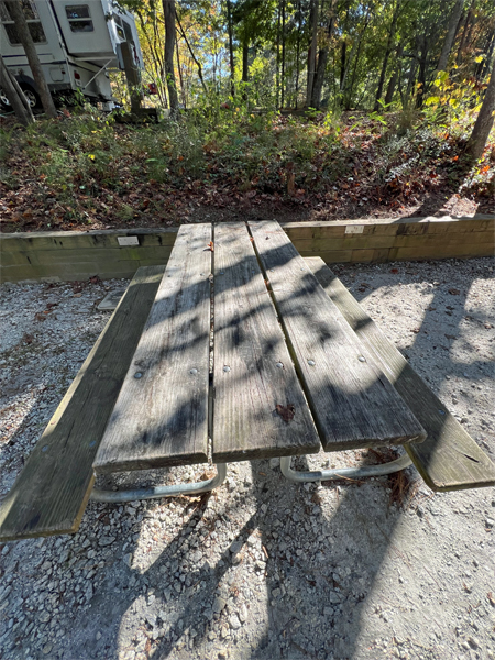 picnic table