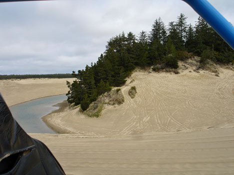 sand dunes