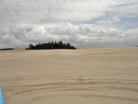 sand dunes